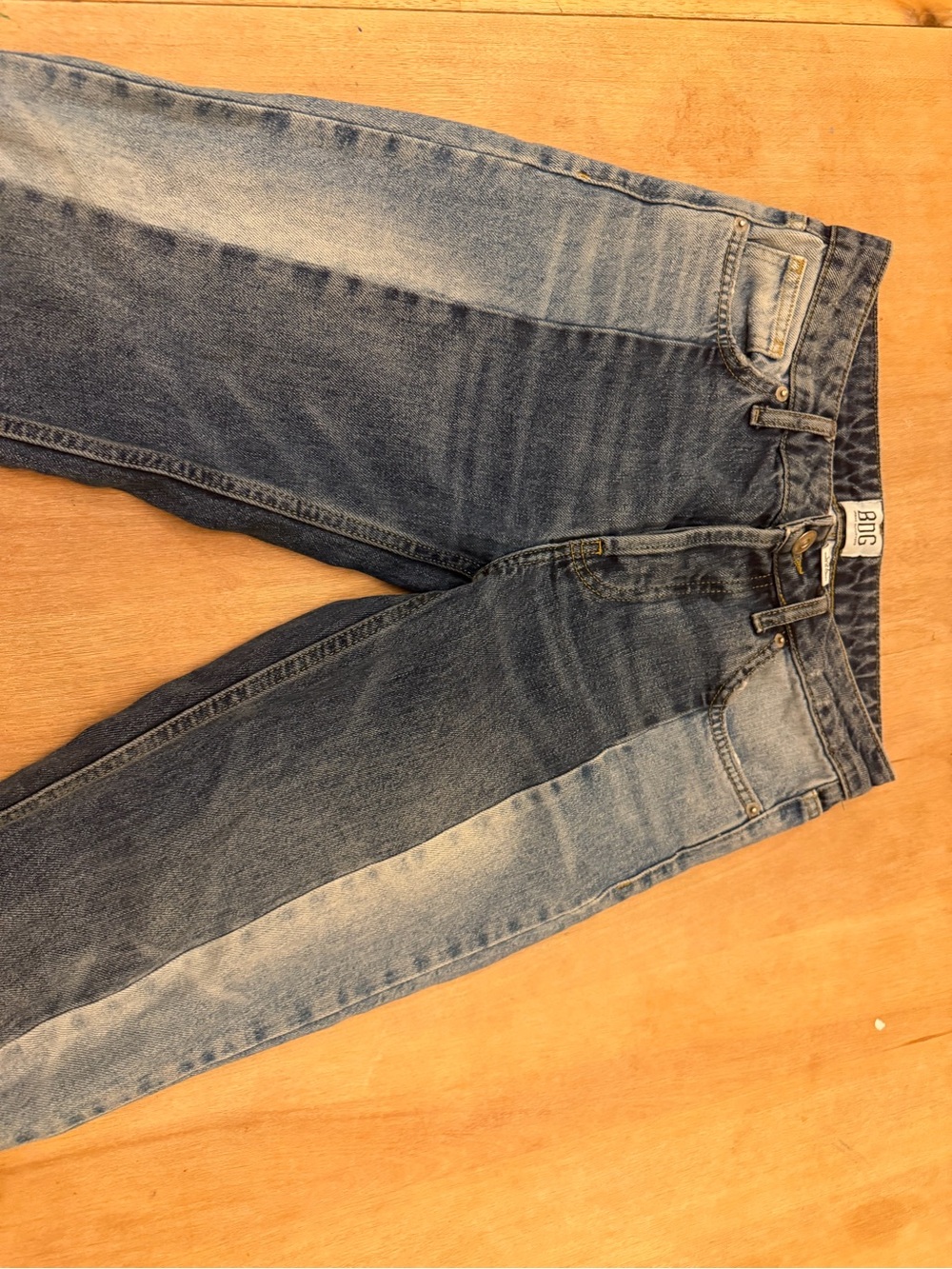 Two-Tone Blue Men’s Jeans